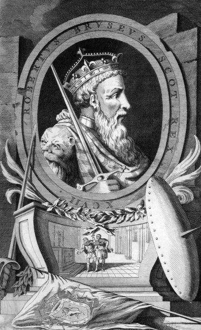 Robert the Bruce, König von Schottland, 1749 von Unbekannt