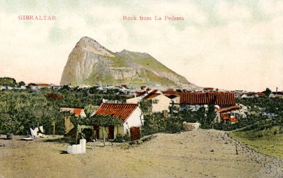 Felsen von La Pedrera, Gibraltar von Unbekannt