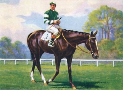 Rockfel, Jockey: H. Wragg von Unbekannt