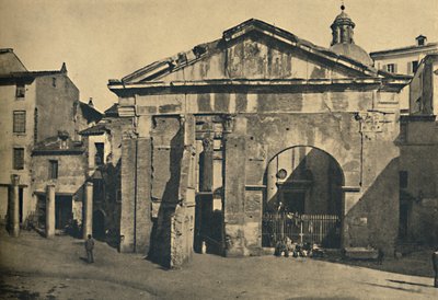 Roma - Portikus des Octavia, 1910 von Unbekannt
