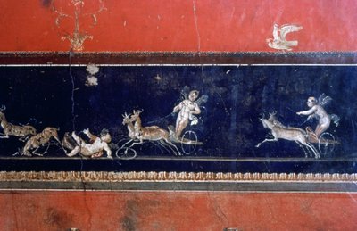 Römisches Wandgemälde, Haus der Vettii, Pompeji, Italien von Unbekannt
