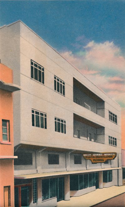 Ropuyana-Gebäude. Besitzer Roberto Puyana, Barranquilla, ca. 1940er Jahre von Unbekannt