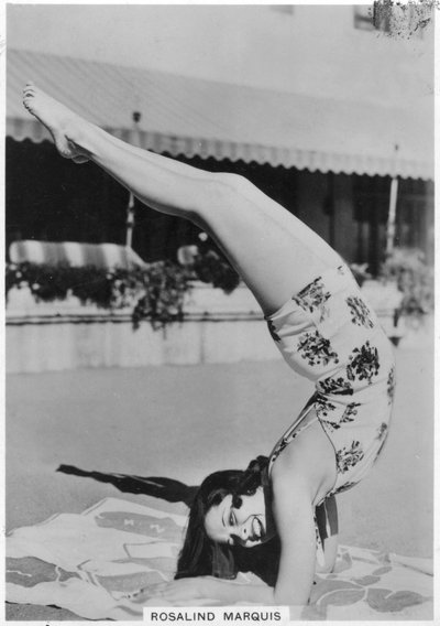 Rosalind Marquis, amerikanische Filmschauspielerin, 1938 von Unbekannt