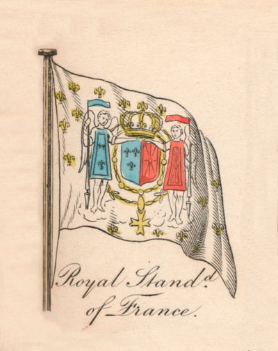 Königliche Standarte von Frankreich, 1838 von Unbekannt