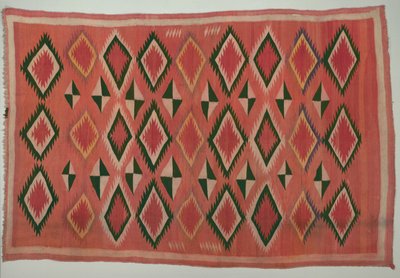 Teppich, ca. 1890-1900 von Unbekannt