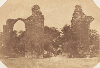 Ruinen in Alt-Delhi, 1850er von Unbekannt
