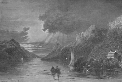 Sabbath-Day Point, Lake George, 1883 von Unbekannt