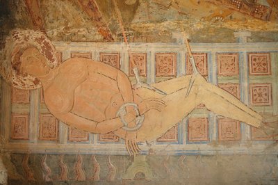 Saint-Blaise-Kapelle Fresken, Berzé-la-Ville, Frankreich von Unbekannt