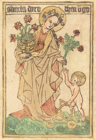 Heilige Dorothea von Unbekannt