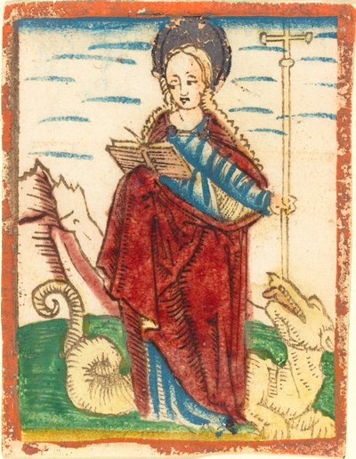 Heilige Margareta, 1480-1490 von Unbekannt