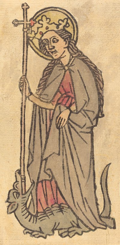 Heilige Margareta, um 1460 von Unbekannt