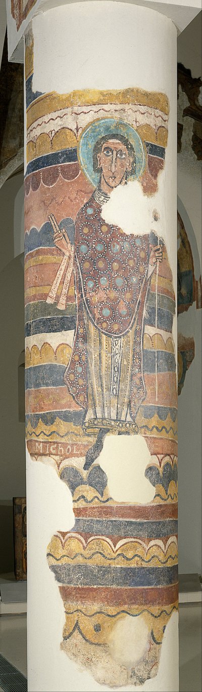 Heiliger Nikolaus aus Santa Maria de Taüll von Unbekannt