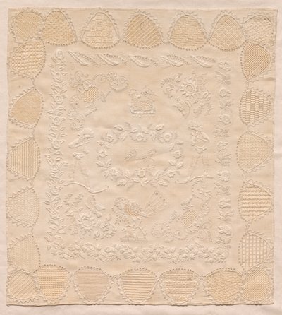 Stickerei, 1800er Jahre von Unbekannt