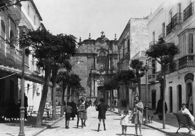 San Mateo Kirche, Tarifa, Andalusien, Spanien, ca. 1920er-ca. 1930er von Unbekannt