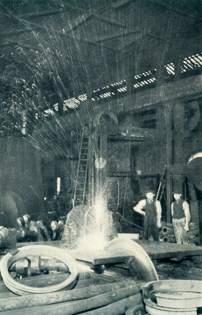 Sägen von Kaltstahl, 1922 von Unbekannt