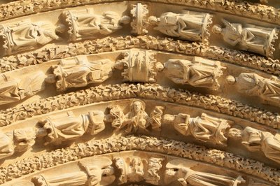 Skulpturen. Stephansdom, Bourges, Frankreich von Unbekannt