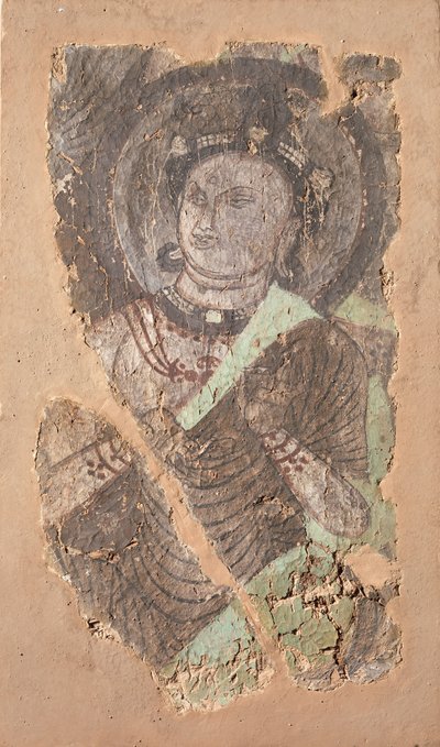 Sitzender Bodhisattva, ca. 6.-7. Jahrhundert von Unbekannt
