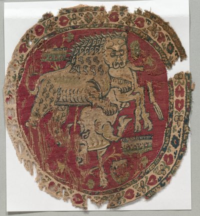 Segmentum von einer Tunika, 750 - 799 von Unbekannt