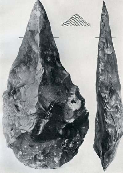 Scharfkantige Werkzeuge, aus Henley, Oxfordshire, 1926 von Unbekannt