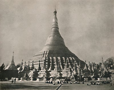 Shwe Dagon Pagode, Rangun, 1900 von Unbekannt