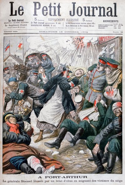 Belagerung von Port Arthur, Russisch-Japanischer Krieg, 1904 von Unbekannt