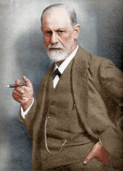 Sigmund Freud, 1856-1939, österreichischer Neurologe von Unbekannt