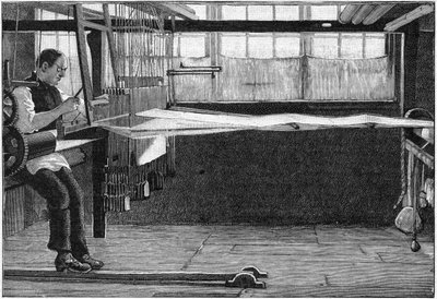 Seidenweber, Bethnal Green, Ost-London, 1893 von Unbekannt