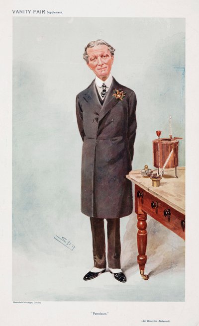 Sir Boverton Redwood, walisischer Chemiker von Unbekannt