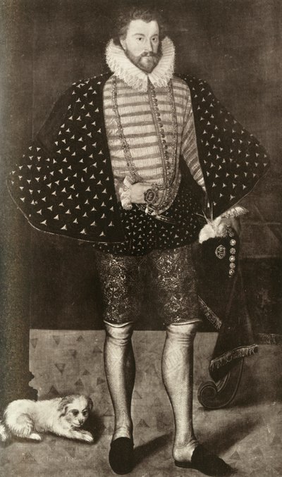 Sir Christopher Hatton, 1909 von Unbekannt