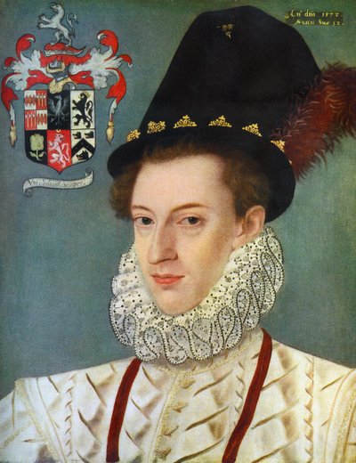 Sir Edward Hoby, 1560-1617 von Unbekannt