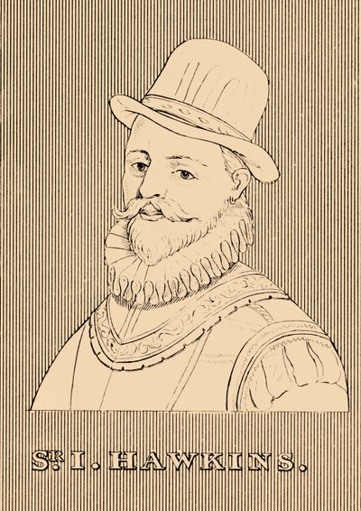 Sir I. Hawkins, 1532-1595, 1830 von Unbekannt