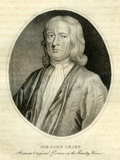 Sir John Leake, britischer Admiral, 18. Jahrhundert von Unbekannt