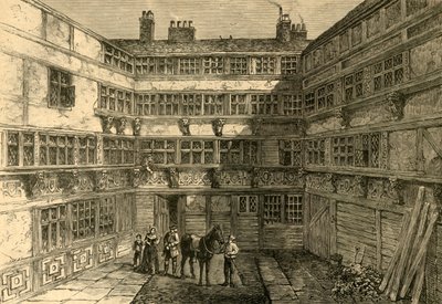 Haus von Sir R. Whittington, Crutched Friars, 1803, 1897 von Unbekannt