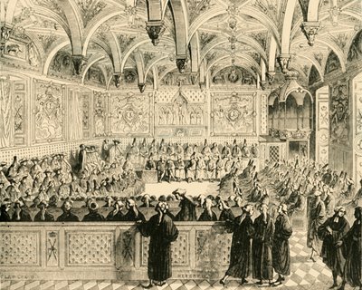 Sitzung des Parlaments von Paris, 1890 von Unbekannt
