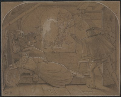 Dornröschen, 1864 von Unbekannt