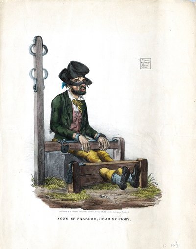 Söhne der Freiheit, hört meine Geschichte, 1834 von Unbekannt