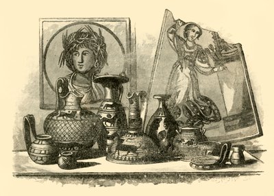 Exemplare der karthagischen Kunst, 1890 von Unbekannt