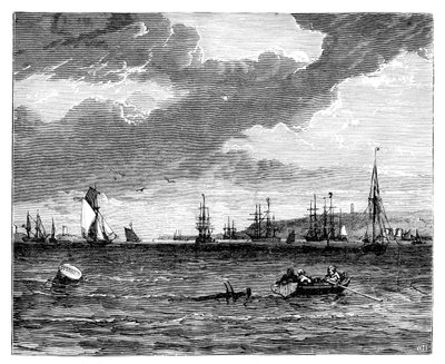 Spithead, Hampshire, ca. 1888 von Unbekannt