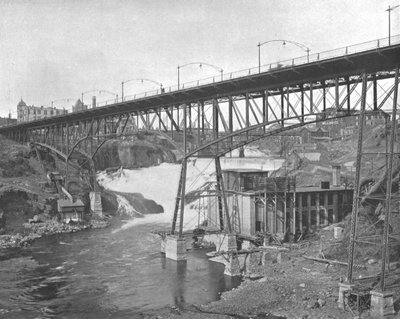 Spokane Falls, Washington, USA von Unbekannt