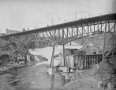Spokane Falls, Washington, ca. 1897 von Unbekannt