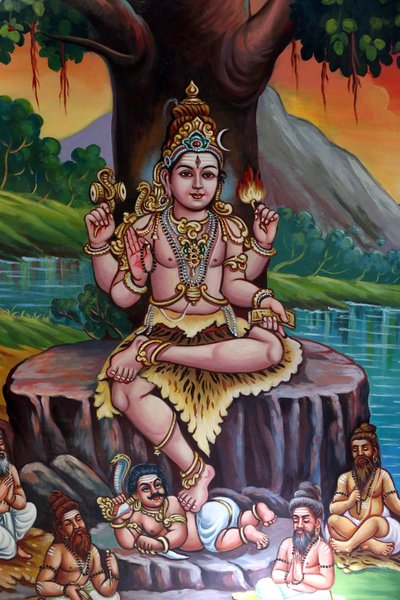 Sri Vadapathira Kaliamman Hindu-Tempel. Shiva. Singapur von Unbekannt