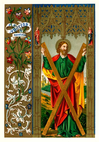 Der Apostel Andreas, 1886 von Unbekannt