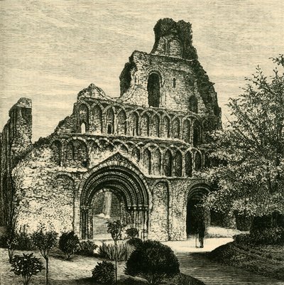 St. Botolphs Priory von Unbekannt