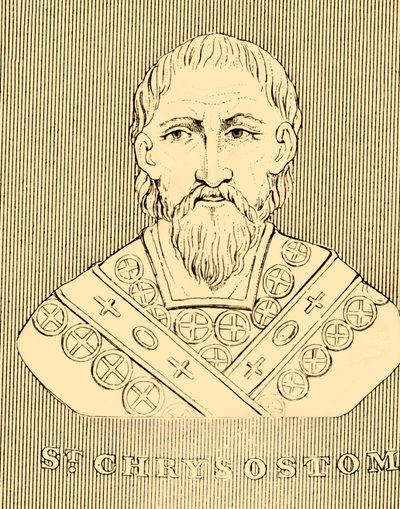 St. Chrysostomus, um 349-407, 1830 von Unbekannt