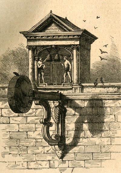 St. Dunstans Uhr, 1897 von Unbekannt