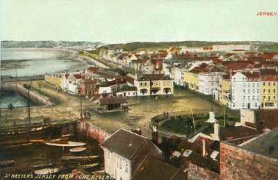 St. Heliers Jersey vom Fort Regent, 1906 von Unbekannt