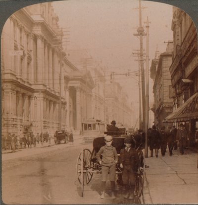 St. James Street, Montreal, Kanada, 1900 von Unbekannt