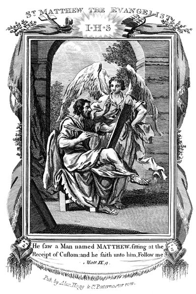 St. Matthäus der Evangelist, ca. 1808 von Unbekannt