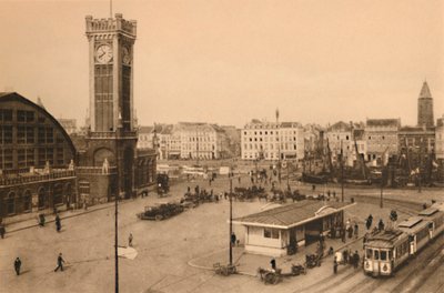 Bahnhofplatz, ca. 1928 von Unbekannt