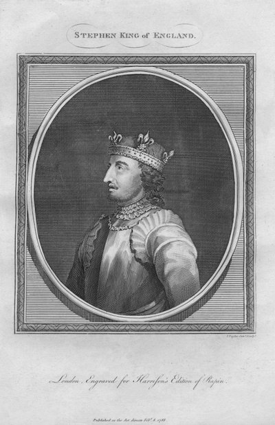 Stephan, König von England von Unbekannt